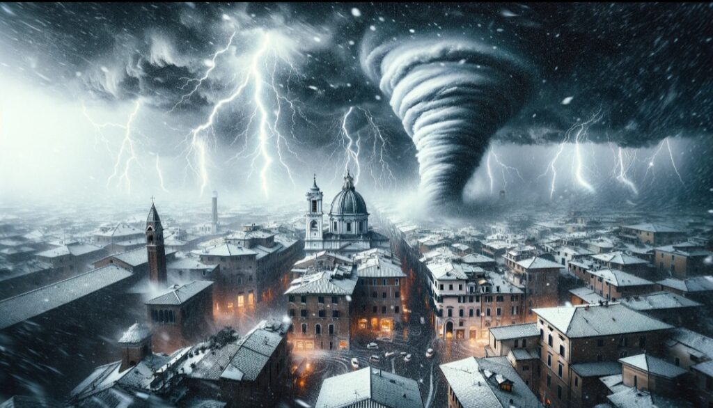 Allerta meteo bomba invernale