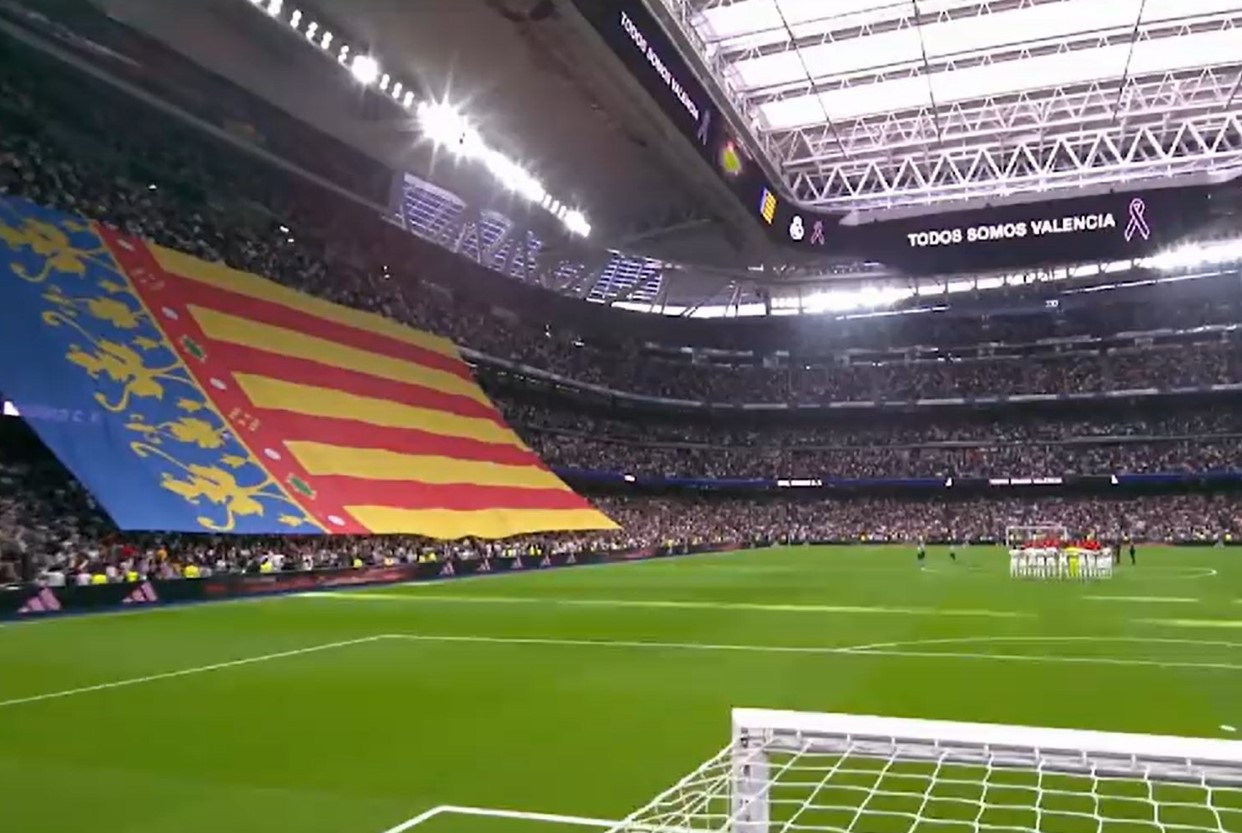 Alluvione Spagna, il tributo commovente prima di Real Madrid-Osasuna | VIDEO