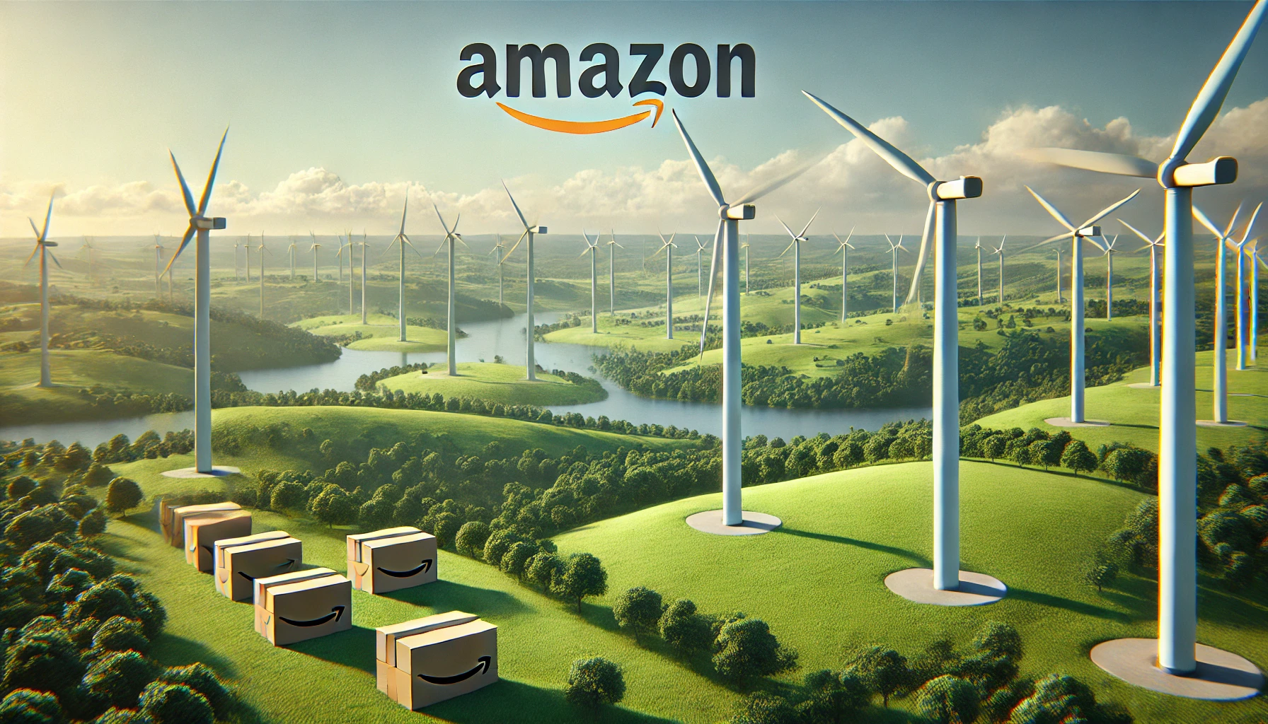 Amazon investe in tre nuovi parchi eolici: luoghi, obiettivi e costo