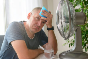 Anziani e caldo afoso