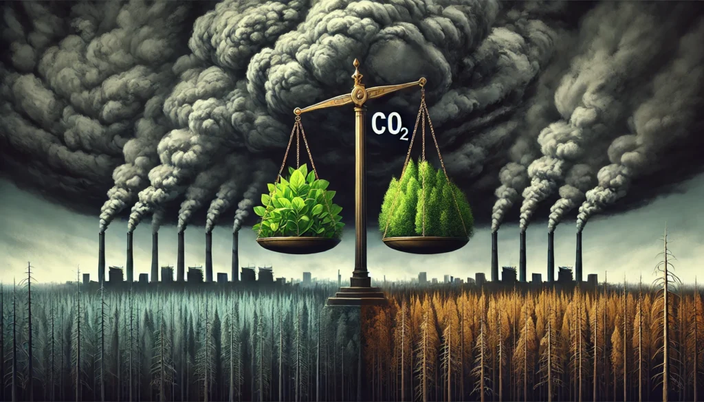 Compensare la CO₂ non fermerà il cambiamento climatico: lo studio