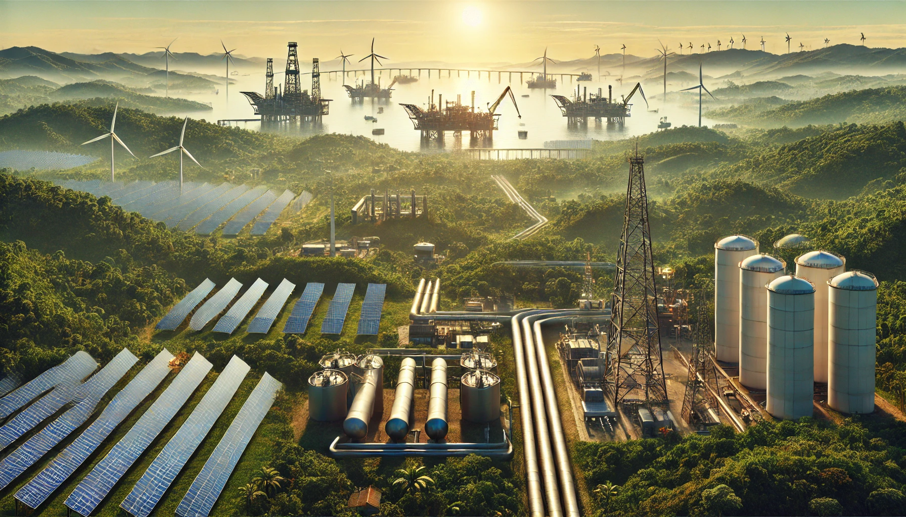 Petrolio, gas e altre fonti di energia: le previsioni dal Brasile entro il 2034