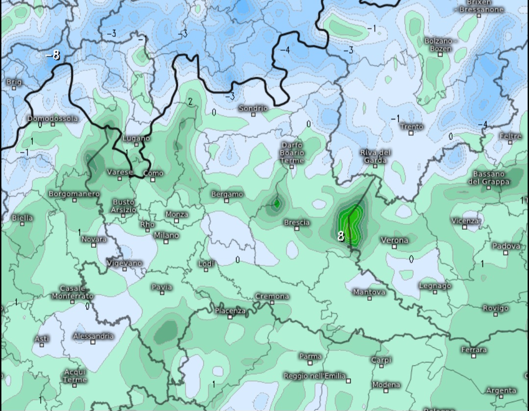 Gelate notturne Lombardia