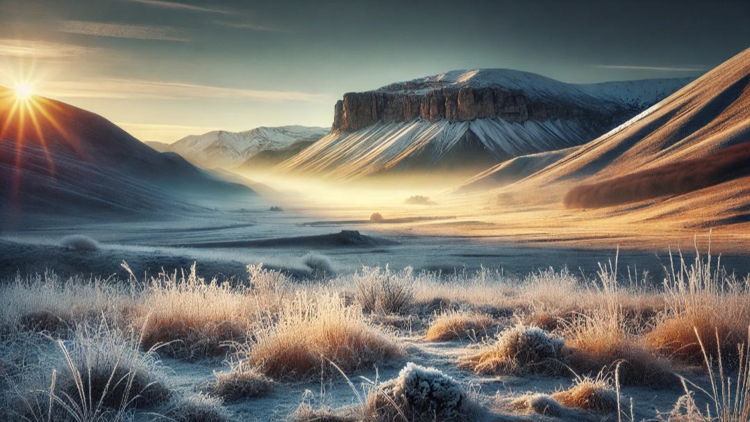 Meteo Abruzzo: gelo da inversione termica,  -10.4°C sull’Altopiano delle Rocche