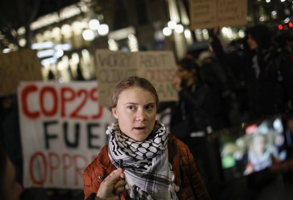 greta thunberg cop29