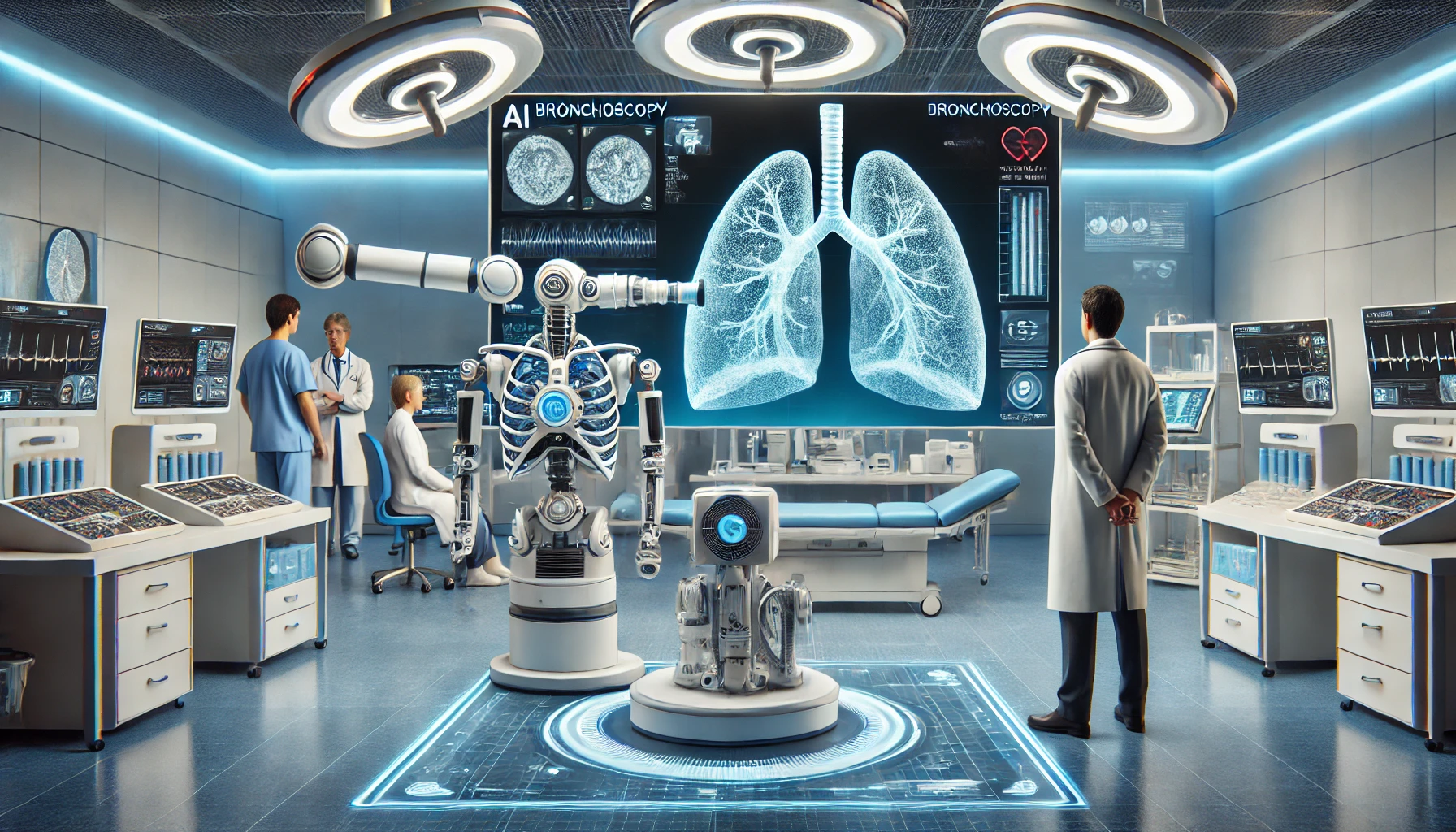Innovazioni e prospettive terapeutiche: AI, robotica in broncoscopia e malattie respiratorie
