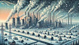 Inquinamento industriale e neve