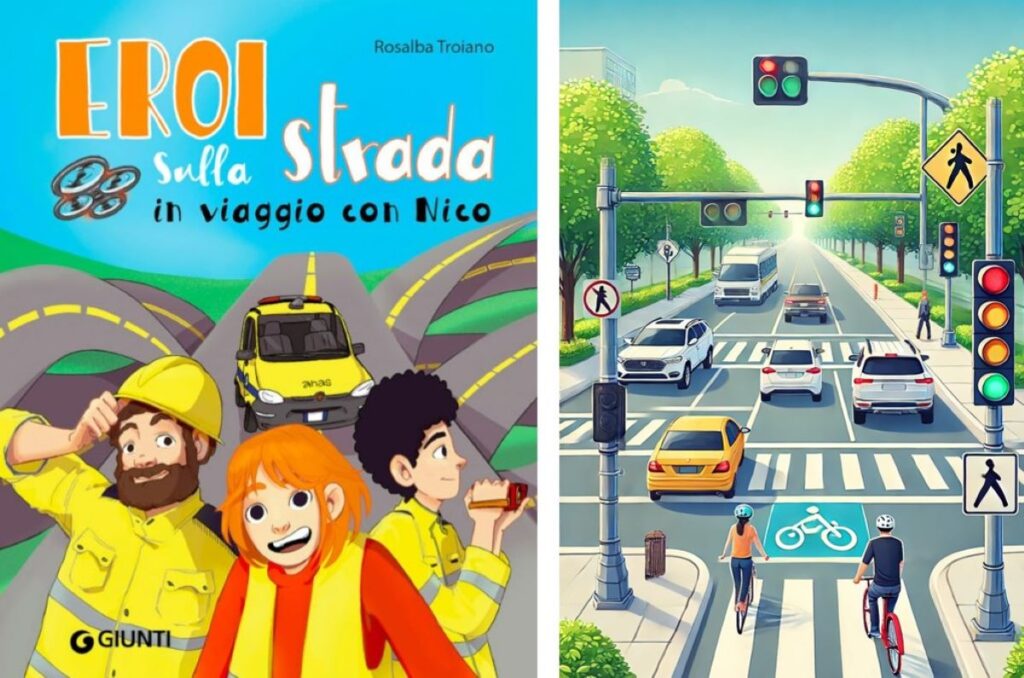 Libro sicurezza stradale bambini
