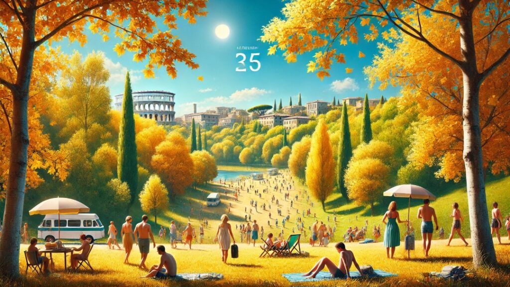 Temperature estive sul Lazio