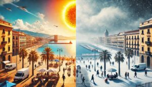 Brusco cambiamento meteorologico in Sardegna