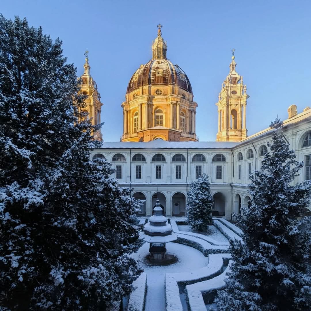 Neve Basilica di Superga 