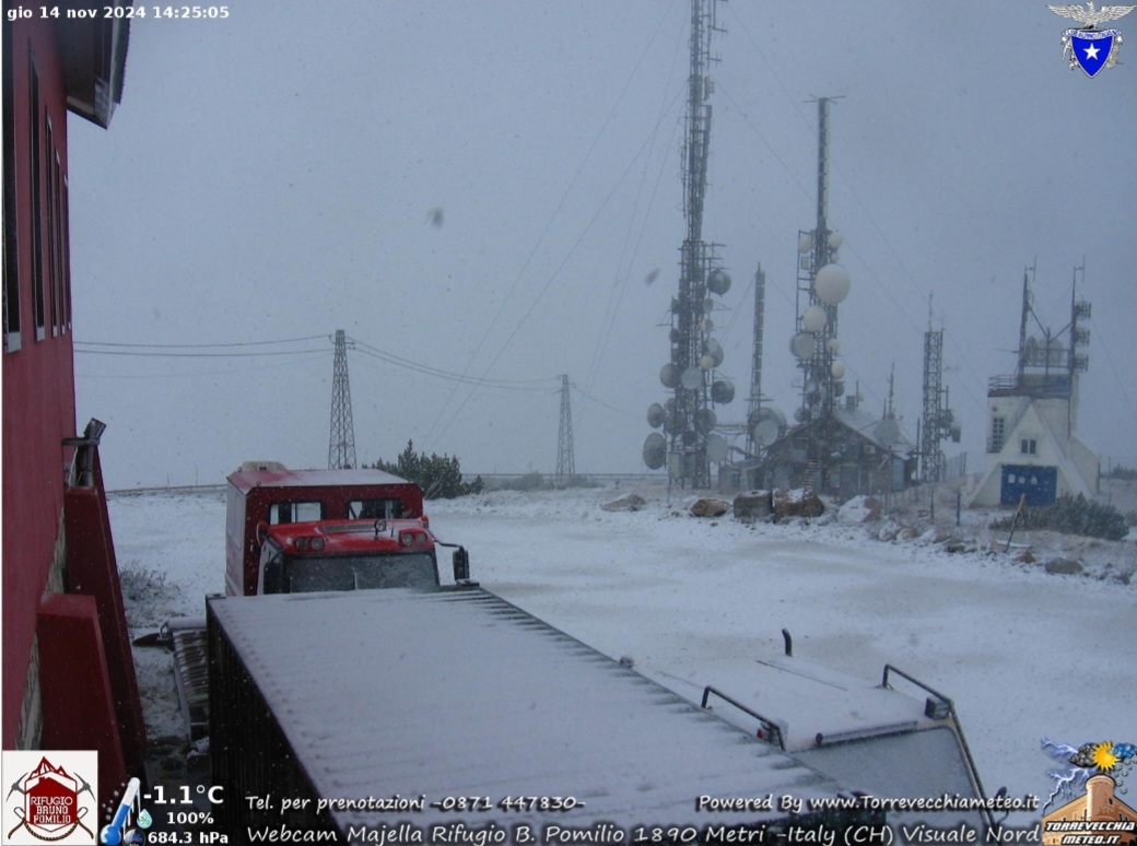 Neve rifugio Pomilio