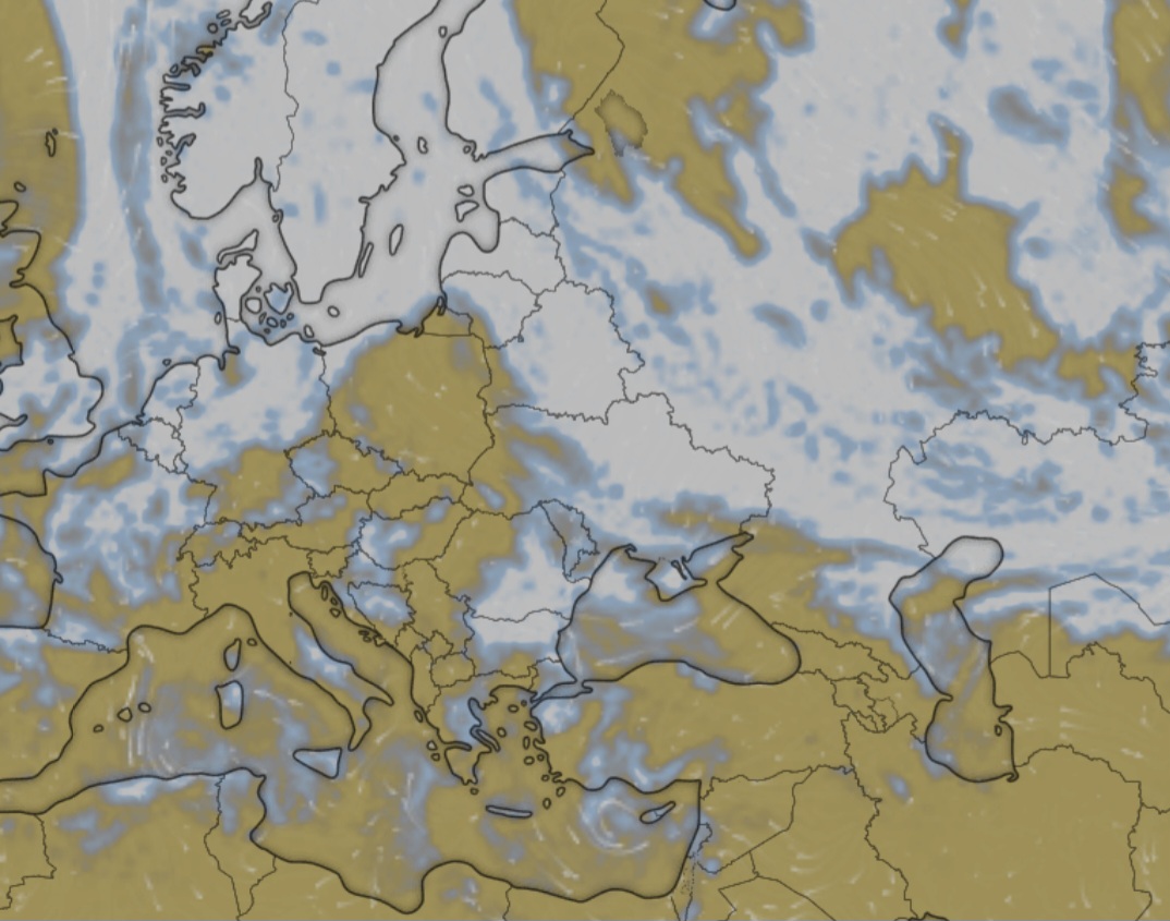 Nubi basse Europa orientale