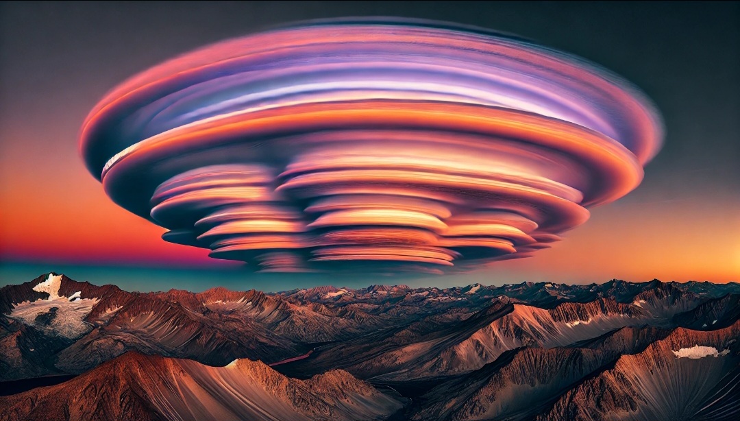 Tramonti mozzafiato e turbolenze: il fascino delle nubi lenticolari
