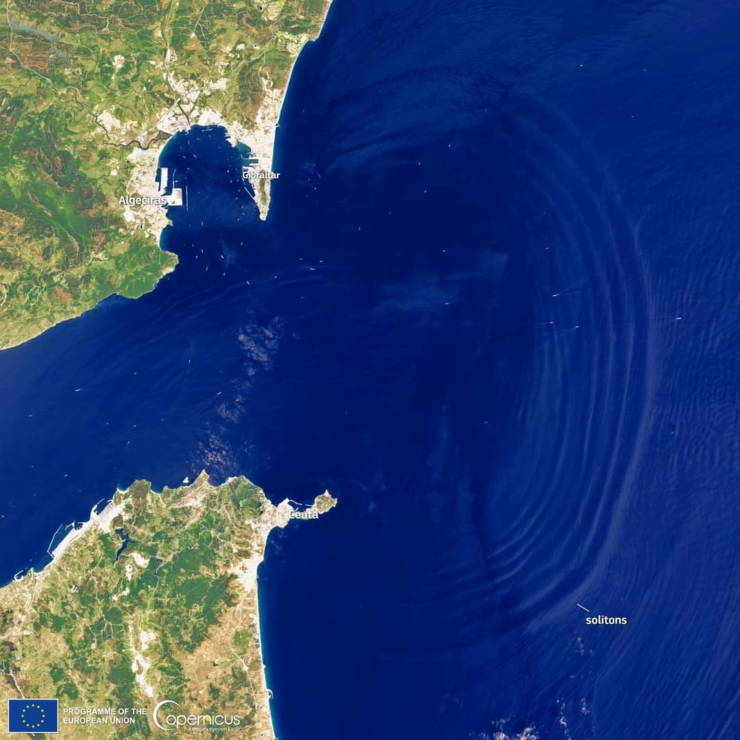 Onde di gravità a Gibilterra