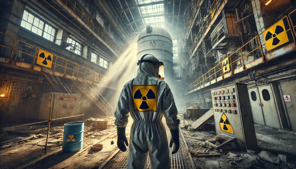 Operaio contaminato centrale