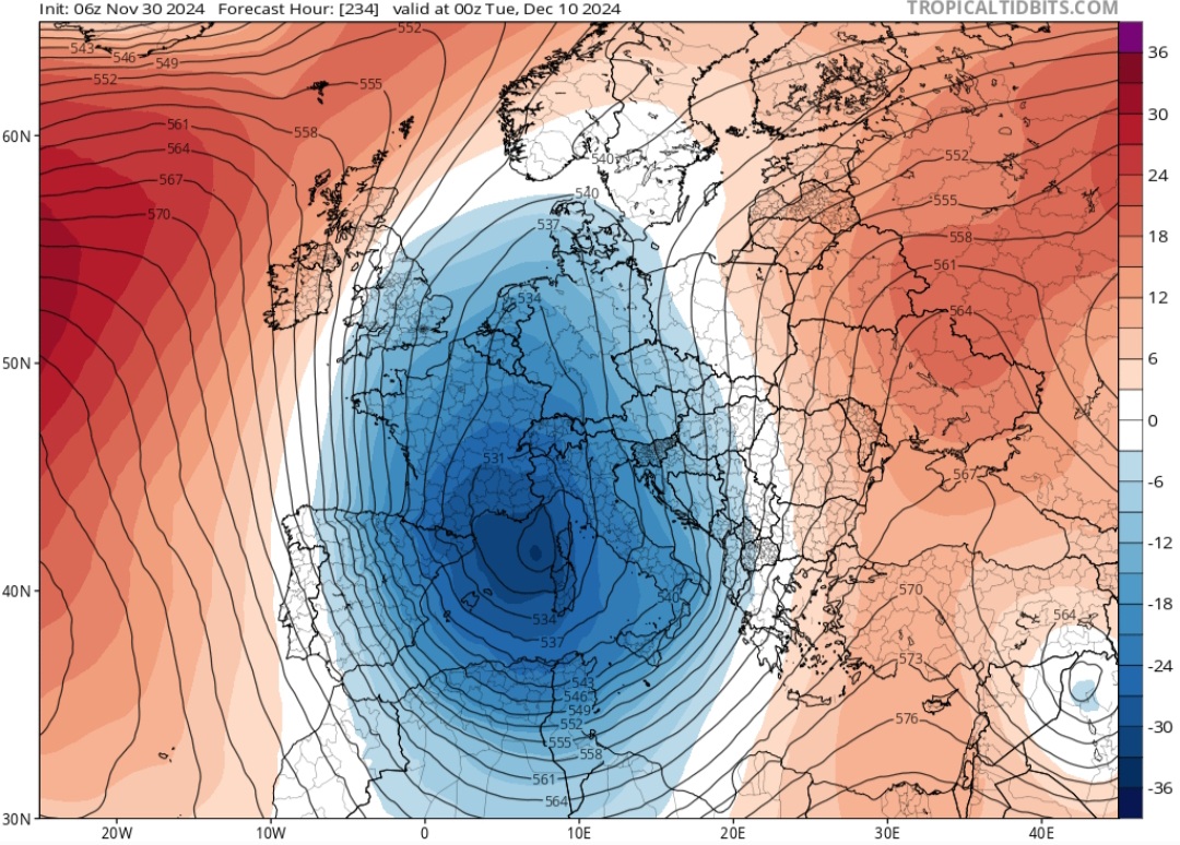 Previsioni meteo Dicembre