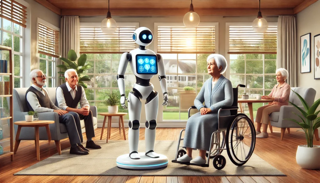 Robot sociale in aiuto agli anziani