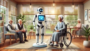 Robot sociale in aiuto agli anziani