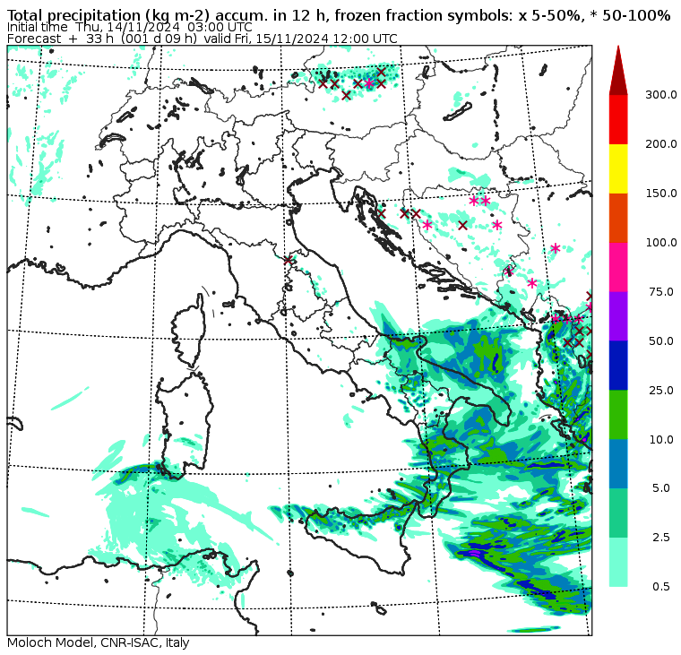 allerta meteo 15 novembre mattina