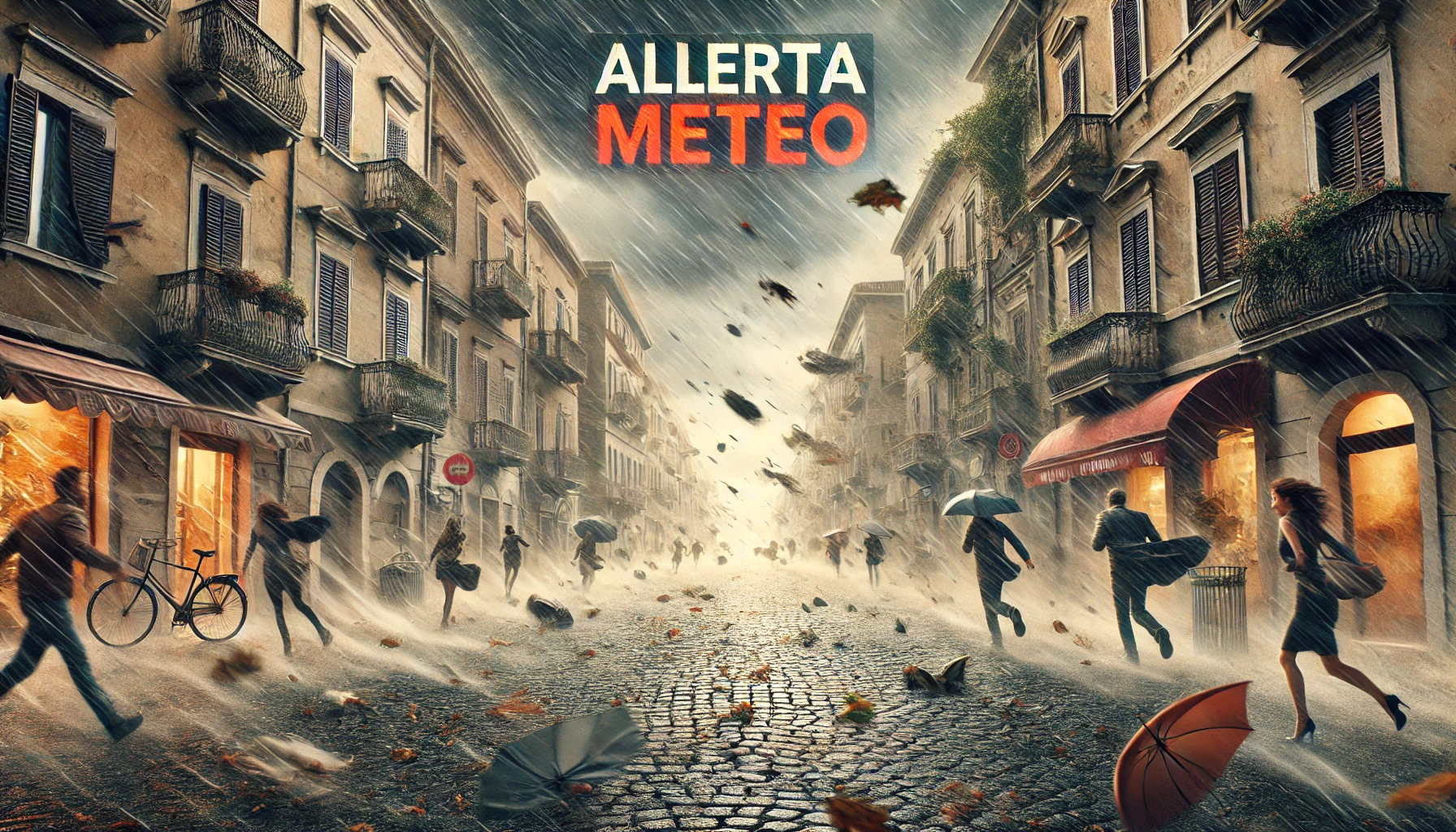 Allerta Meteo, allarme dell’Aeronautica Militare: “domani burrasca in 3 regioni”