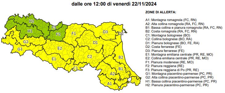 allerta meteo emilia romagna