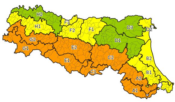 allerta meteo emilia romagna