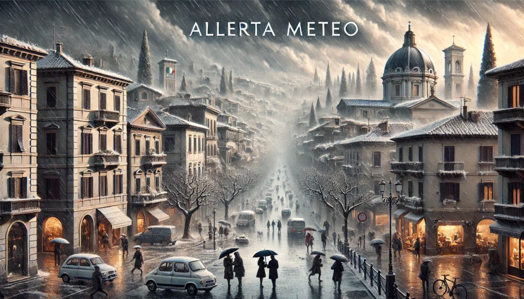 allerta meteo freddo polare temporali maltempo italia grandine