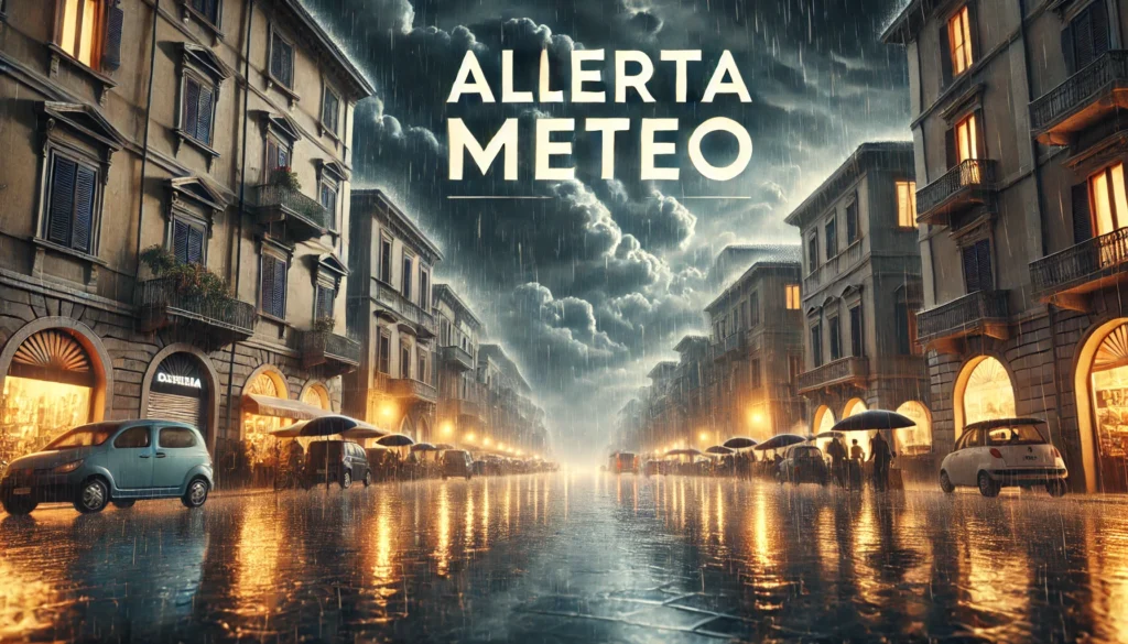 allerta meteo oggi domani