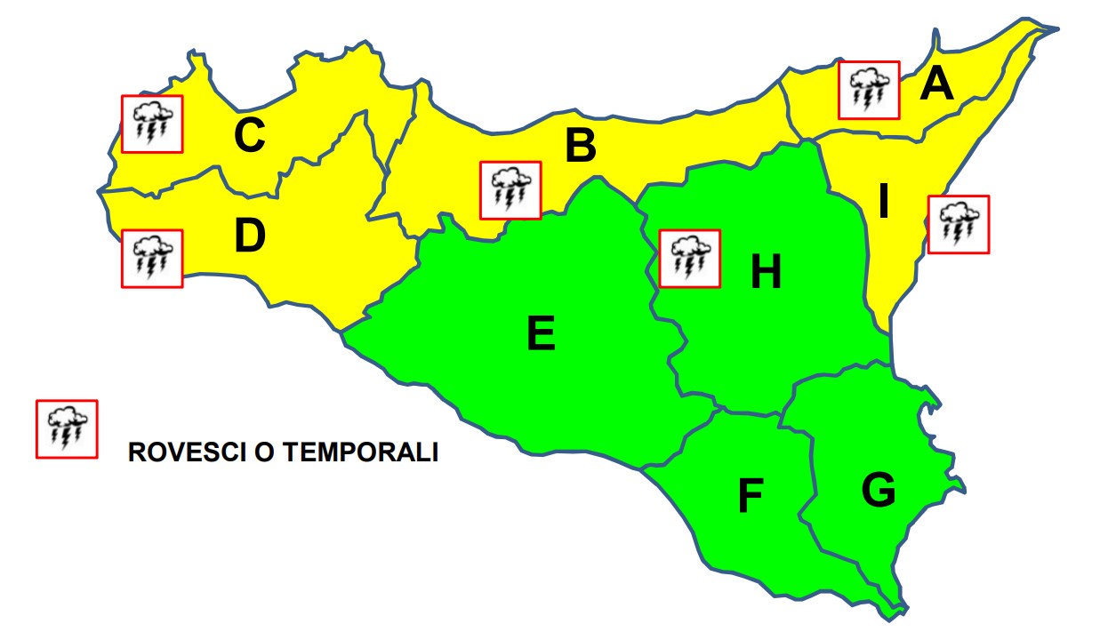 allerta meteo sicilia 14 15 novembre