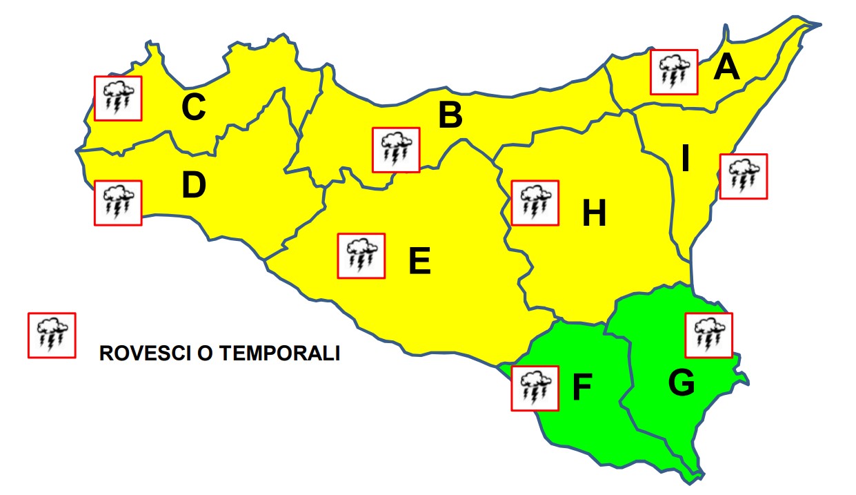 allerta meteo sicilia 8 9 novembre