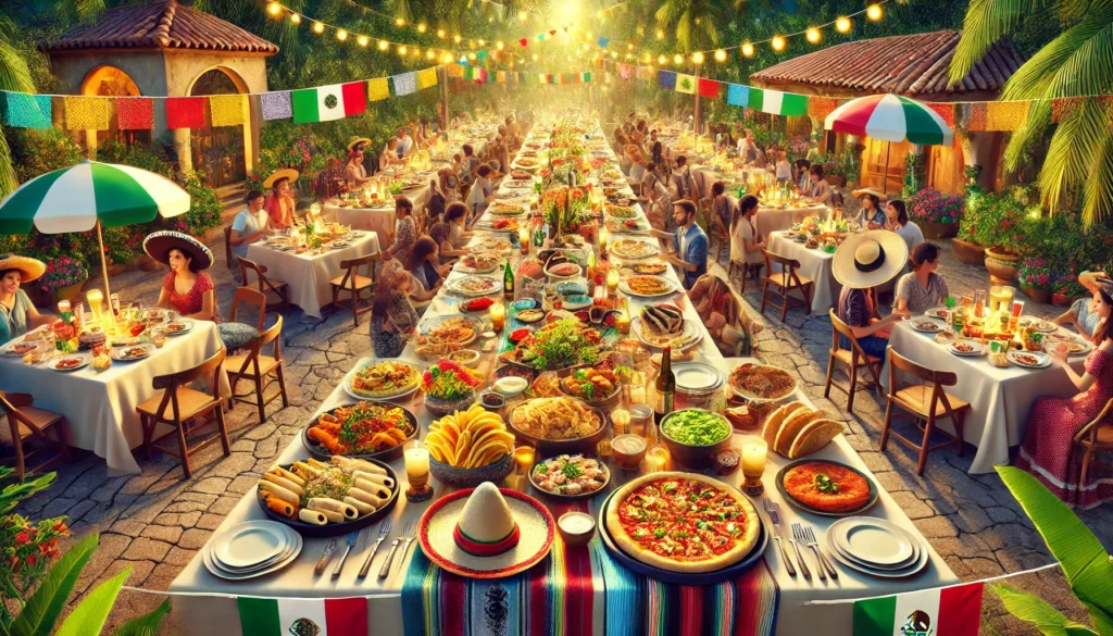 cucina Italia Messico Spagna