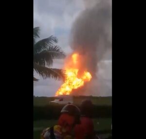 esplosione impianto gas venezuela