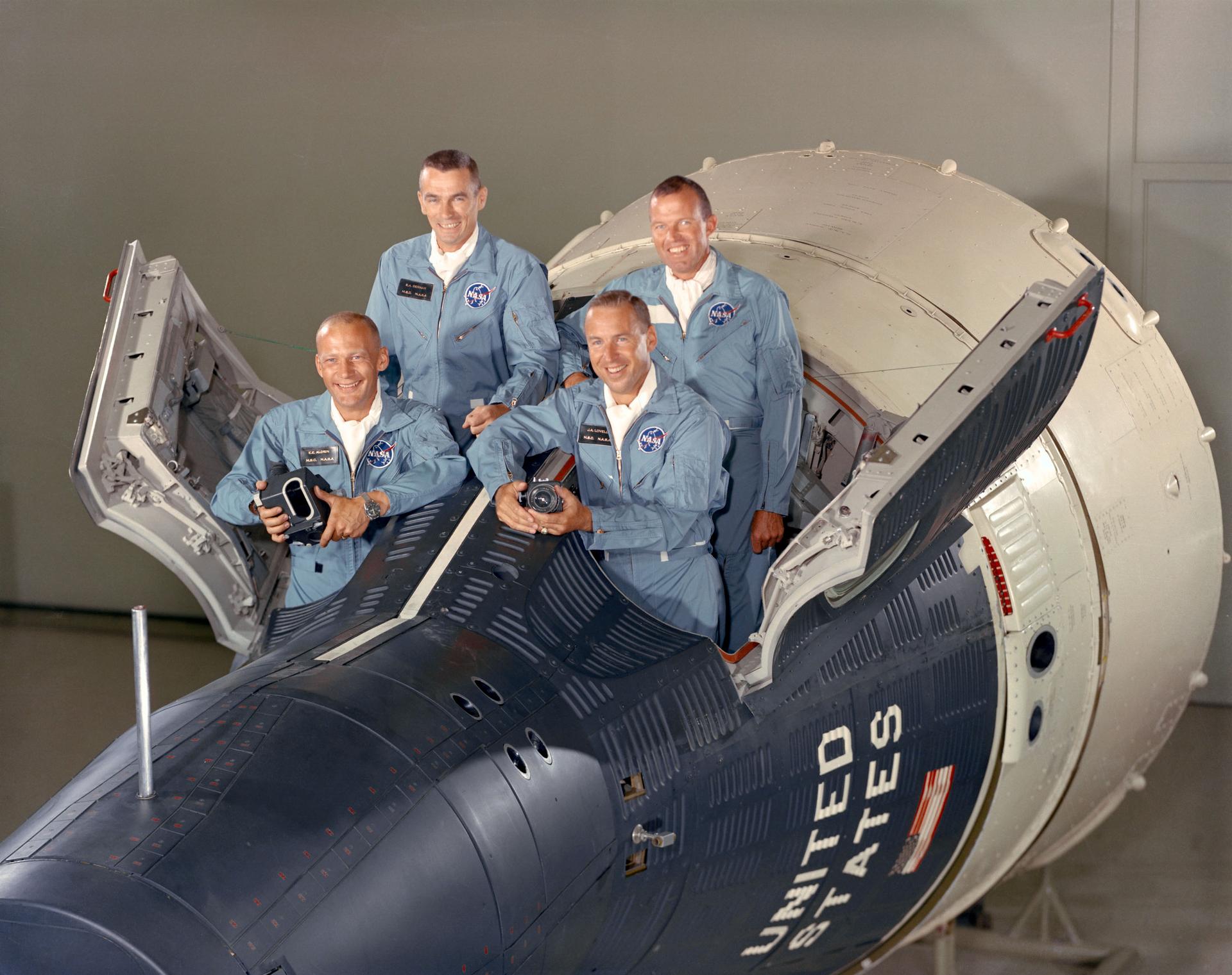 L’11 novembre 1966 la NASA lancia Gemini 12, a bordo James Lovell e Edwin Aldrin