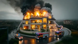incendio nel ragusano