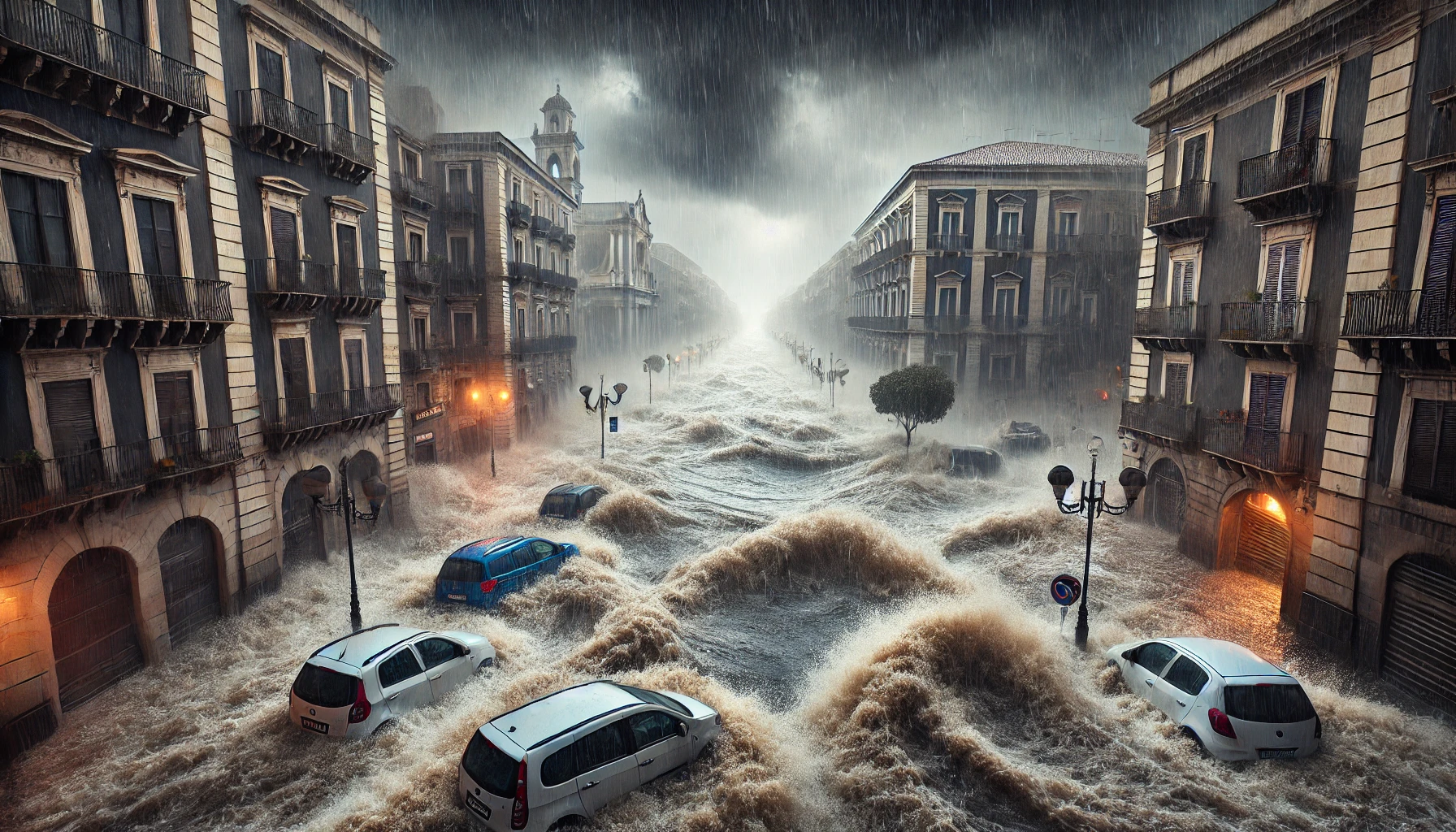 Maltempo a Catania, il sindaco: “Precipitata l’acqua di un anno”