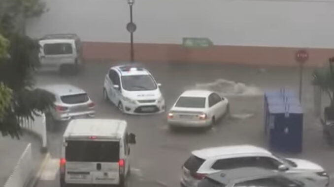 maltempo spagna