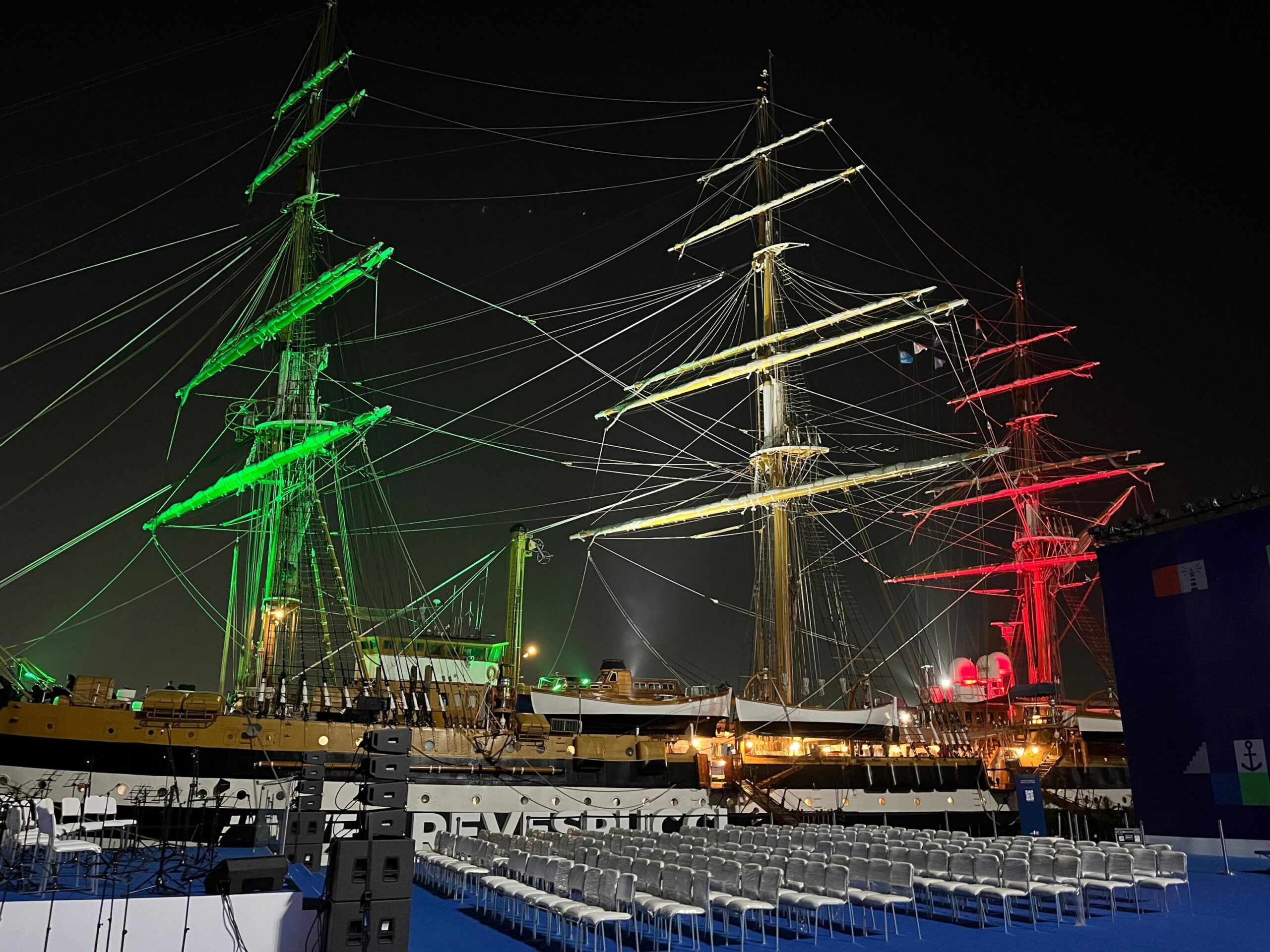 L’Amerigo Vespucci è arrivata a Mumbai: il 29 apre il Villaggio Italia