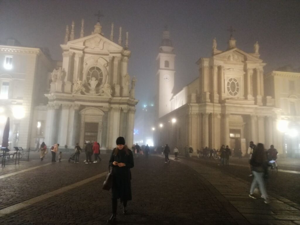 nebbia torino