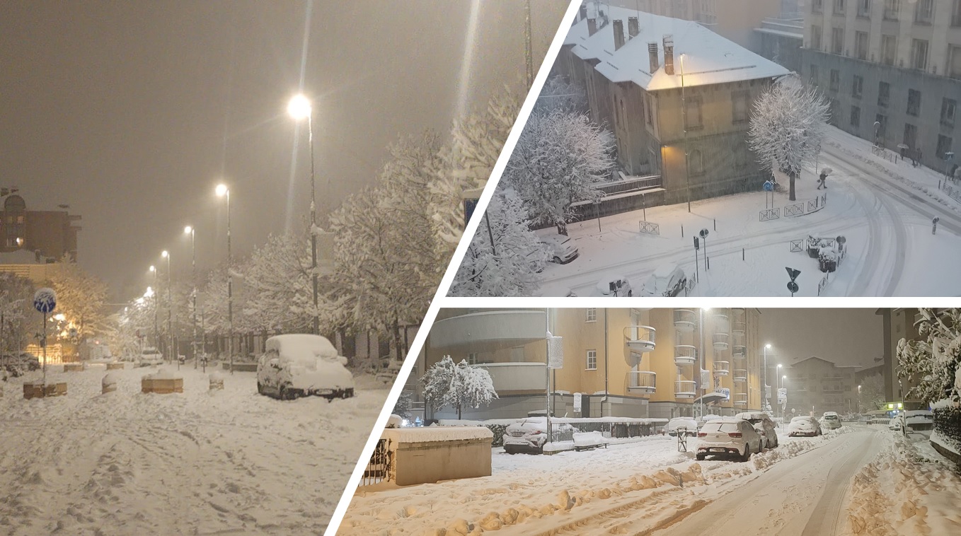 Assaggio d’inverno con la Tempesta Caetano: paesaggi fiabeschi tra Piemonte e Valle d’Aosta, raffiche record in Toscana