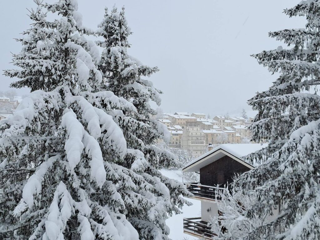 neve campo di giove abruzzo