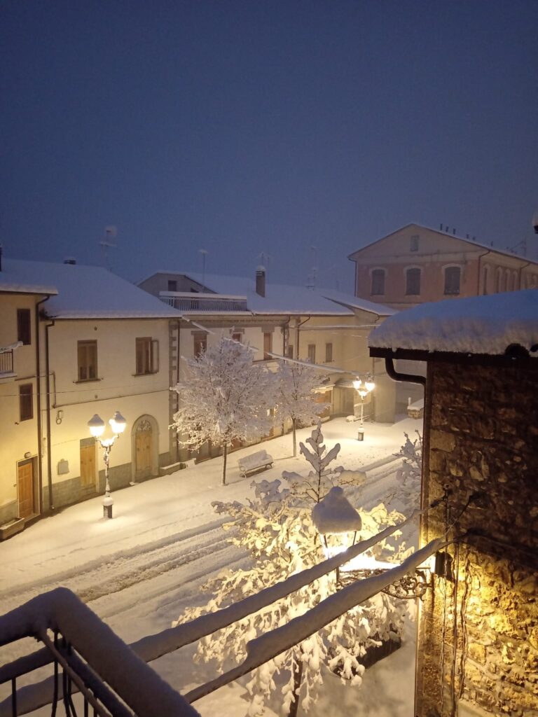 neve campo di giove abruzzo