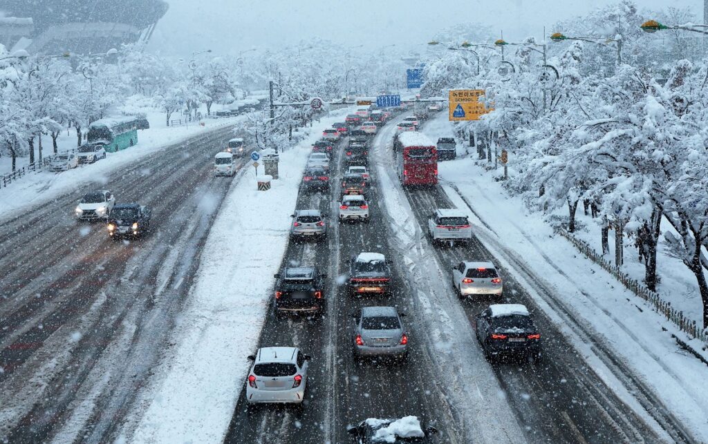 neve corea sud seul