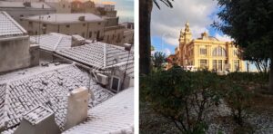 neve grandine puglia oggi