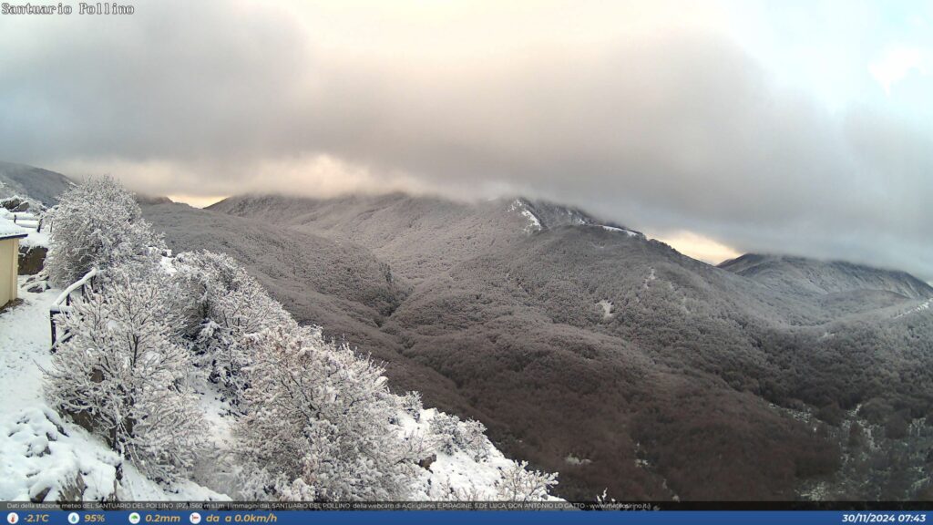 neve pollino calabria