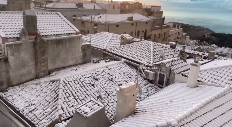 neve puglia oggi