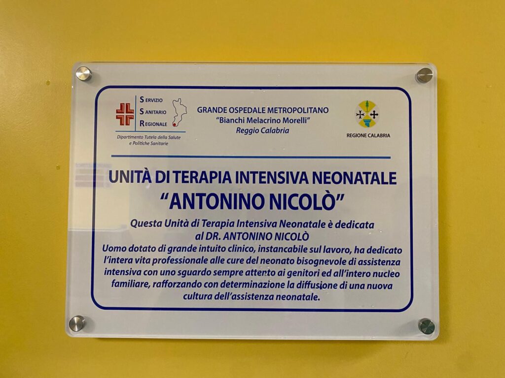 reparti di Neonatologia e Terapia Intensiva Neonatale