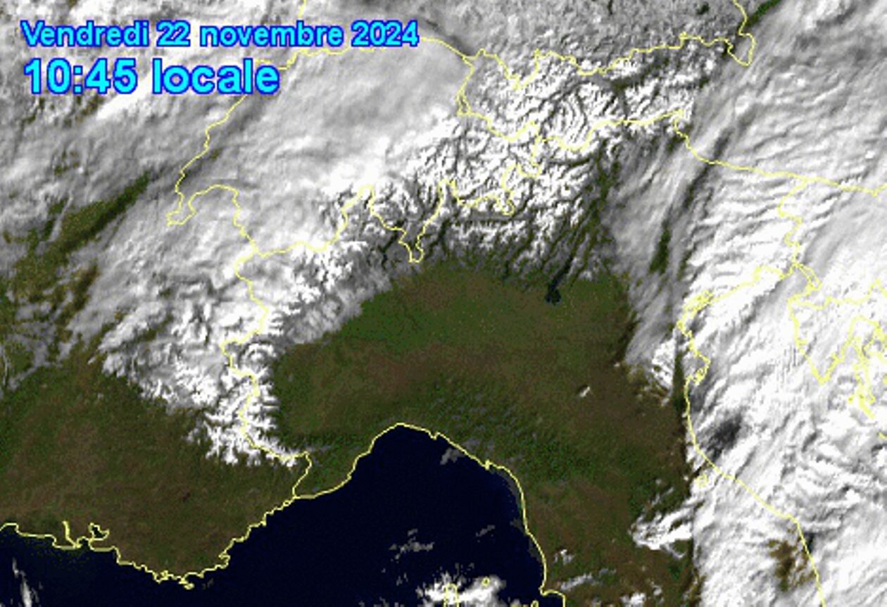satelliti meteo neve 22 novembre 2024