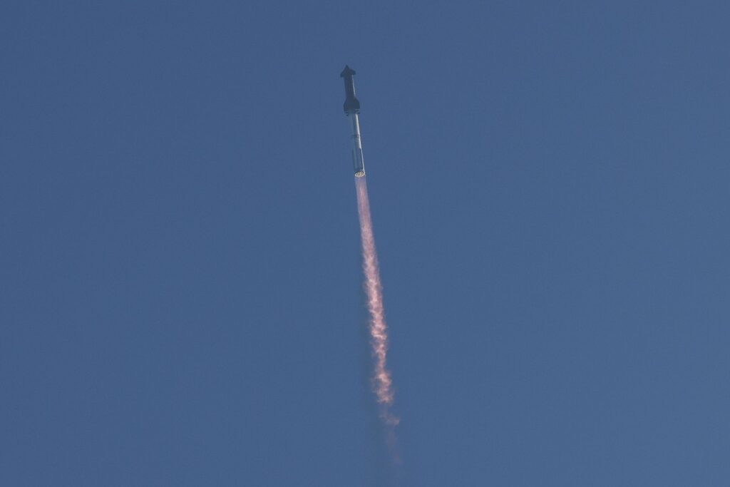 spacex starship volo lancio 6