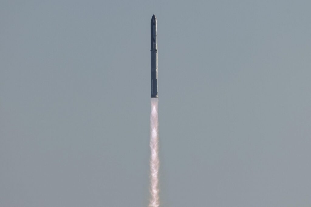 spacex starship volo lancio 6